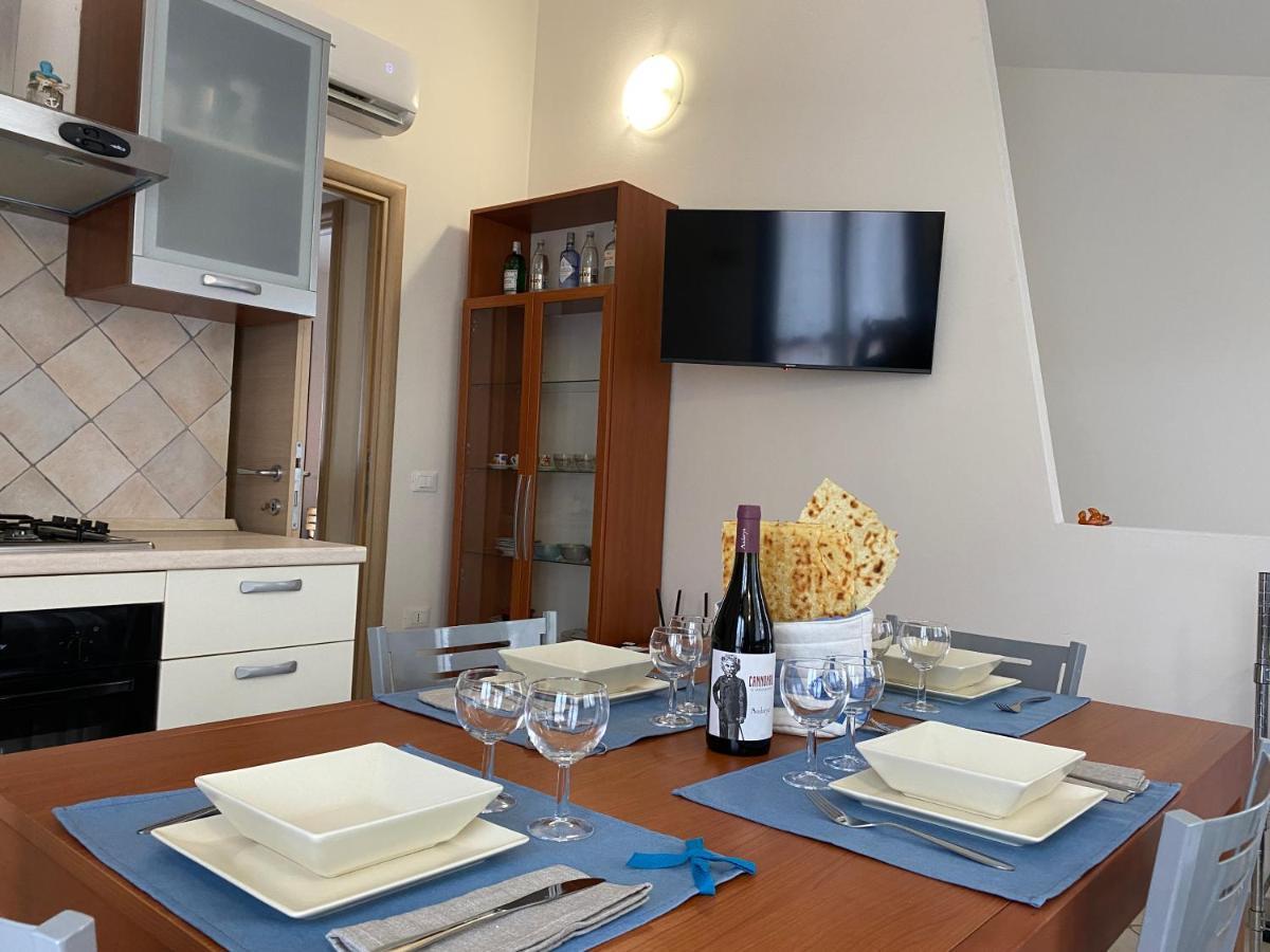 Casita Porto Pino Villa Bagian luar foto